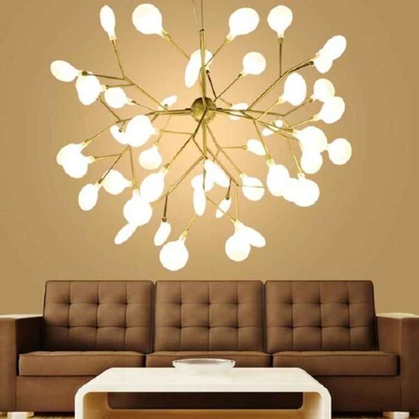 Modern LED Firefly Chandelier – Stylish Tree Room Decor - Image 8