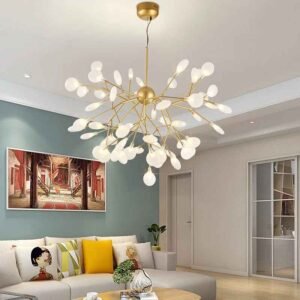 Modern LED Firefly Chandelier – Stylish Tree Room Decor