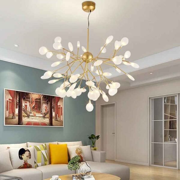 Modern LED Firefly Chandelier – Stylish Tree Room Decor