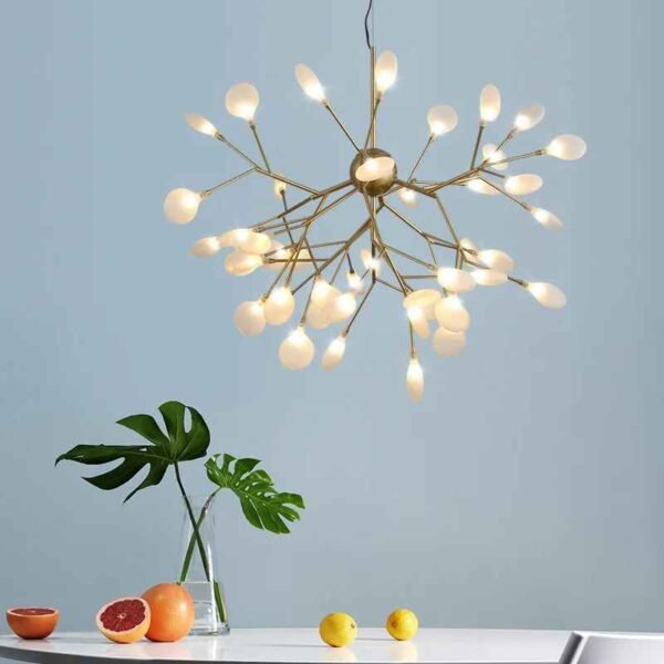 Modern LED Firefly Chandelier – Stylish Tree Room Decor - Image 3