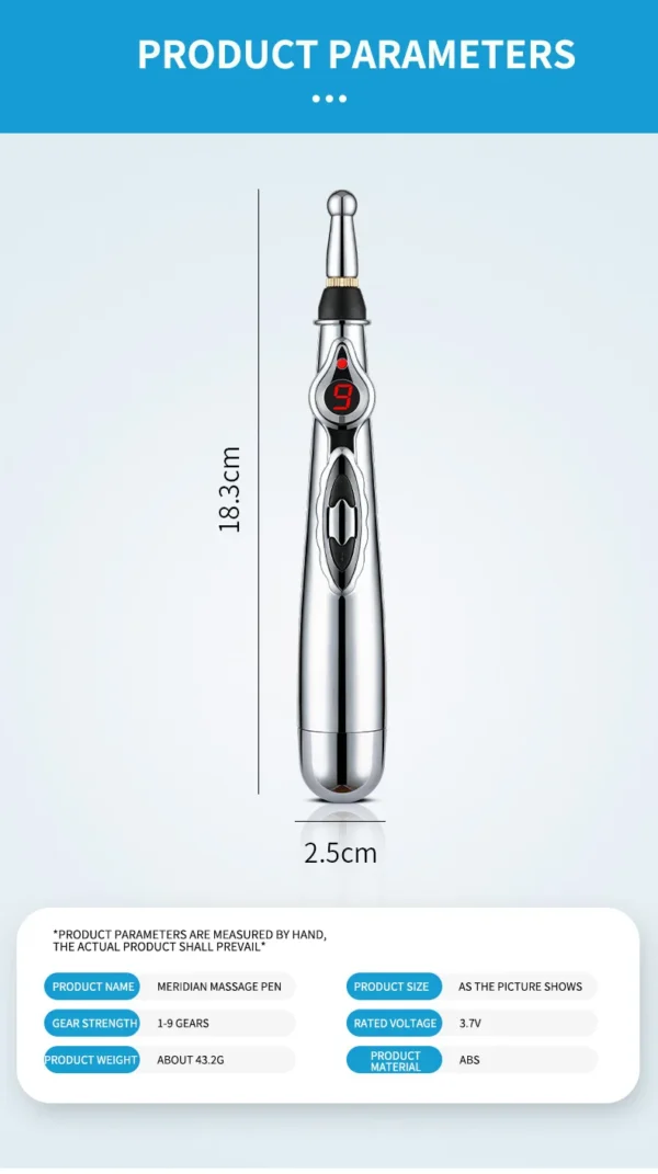 Electronic Acupuncture Pen Acupuncture Point Pen Acupuncture Point Pen Meridian Energy Meridian Pen Massage Pen Acupuncture Acup - Image 5