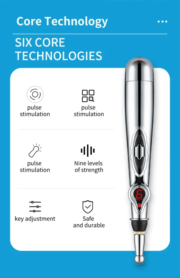 Electronic Acupuncture Pen Acupuncture Point Pen Acupuncture Point Pen Meridian Energy Meridian Pen Massage Pen Acupuncture Acup - Image 4