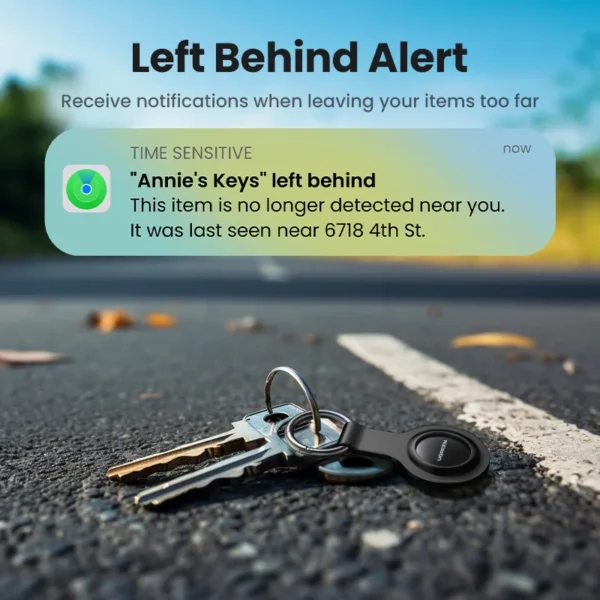 UGREEN Finder Security SmartTrack Link Smart Tag With Apple Find My Key Bluetooth GPS Tracker For Earbud Luggage MFi Finder IOS - Image 5