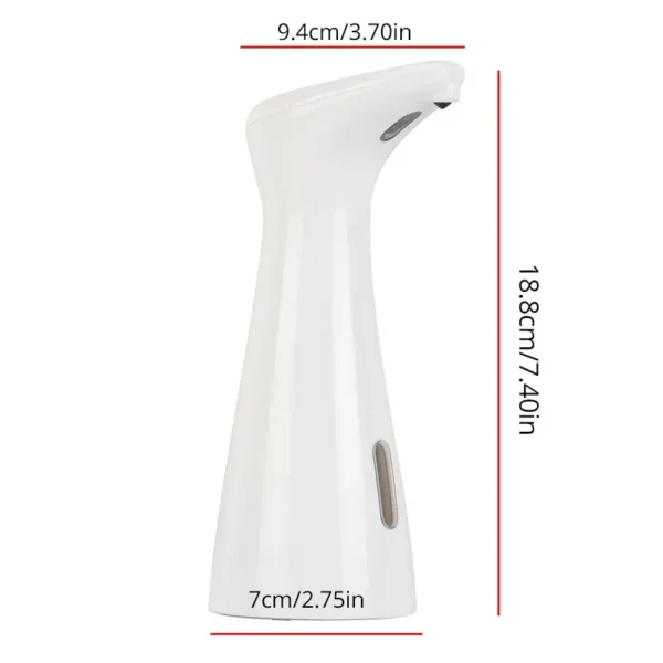 Automatic Sensor Soap Dispenser White High Quality Abs Waterproof Hand Soap Sensor Bathroom Smart Wash Handpiece - Image 5