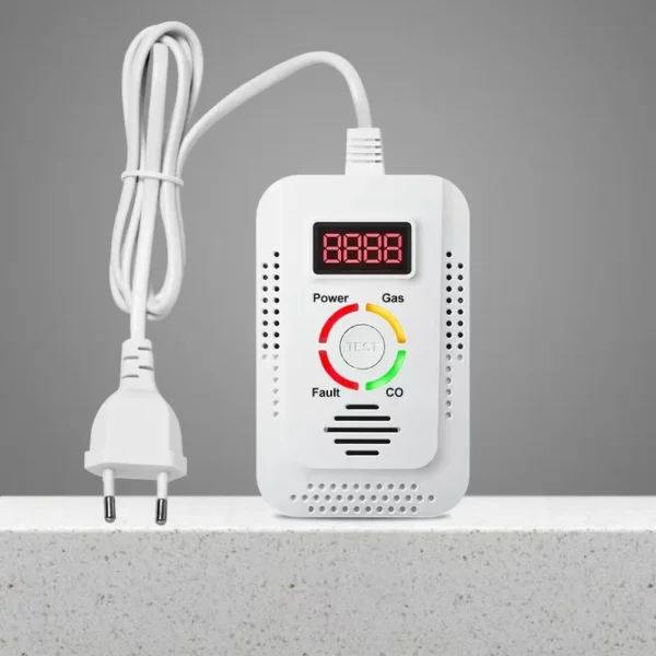Natural Gas Detector And Carbon Monoxide CO Detector, Combustible Gas Leak Detector Monitor For Gas,Co, Methane(CH4) In Kitchen - Image 3