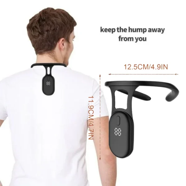 Smart Posture Corrector Miicro Vibration Posture Training Reminder Sensor Back Posture Neck Hump Corrector for Adult Kids - Image 3