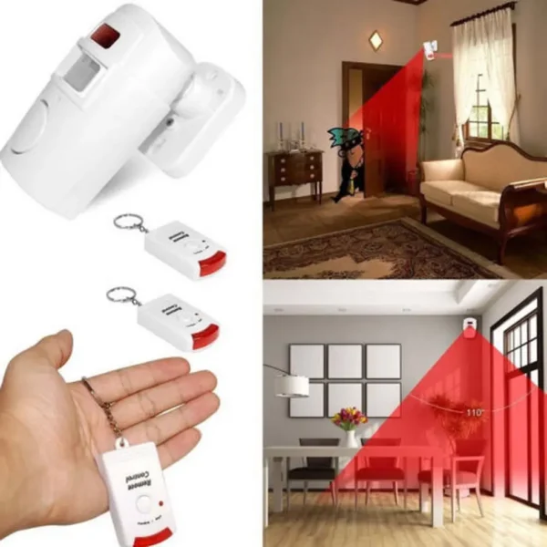 Wireless Motion Sensor Alarm Security Detector Indoor Outdoor Alert Systeem Met Afstandsbediening Voor Thuis Garage - Image 5