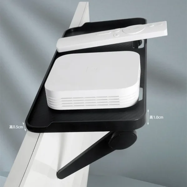Adjustable TV Screen Top Shelf Computer Monitor Desktop Screen Top Storage Rack TV Media Box, Router Shelf Rack Home Organizer - Image 6