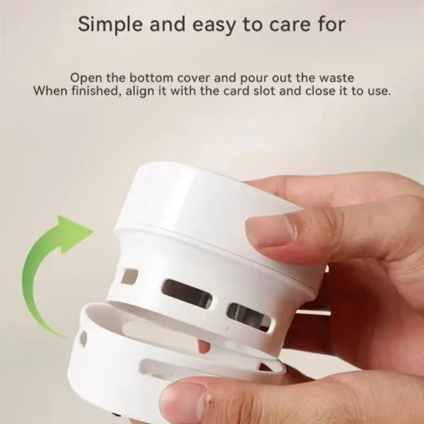 Xiaomi MIJIA Handheld Desktop Vacuum Cleaner Mini Portable Table Dust Vacuum Table Sweeper Desktop Keyboard Clean Tool For Home - Image 2