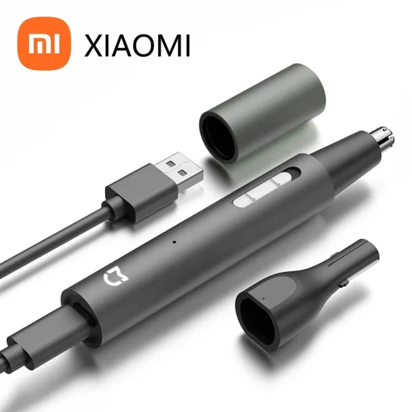 Xiaomi Mijia Electric Nose Ear Hair Trimmer for Men Painless Rechargeable Sideburns Eyebrows Beard 3 in 1 Hair Clipper Shaver - Image 2