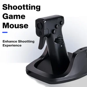 Gun Style Gaming Mouse FPS Game OrionTime L24 Vertical Handle Grip Wired Peripherals Pc Custom Gamer Accessories Shooting Mice