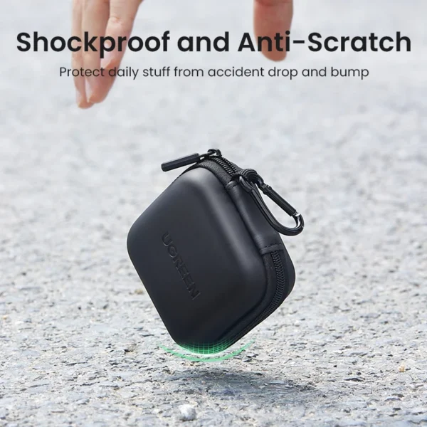 UGREEN Earphone Case Hard Headphone Bag For Airpods Earpods Sennheiser Ear Pads Wireless Bluetooth Earphone Accessories - Image 3
