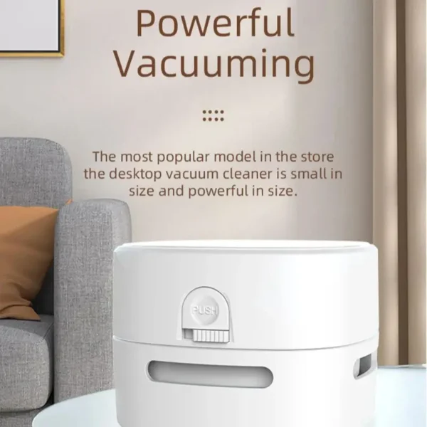 Xiaomi MIJIA Handheld Desktop Vacuum Cleaner Mini Portable Table Dust Vacuum Table Sweeper Desktop Keyboard Clean Tool For Home - Image 4