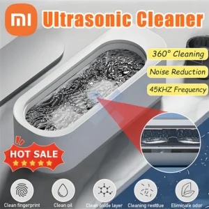 Xiaomi 45000Hz Ultrasonic Cleaner Pro Deep Clean Glasses Jewelry Watches USB-C Rechargeable Portable Design For Home Travel Use