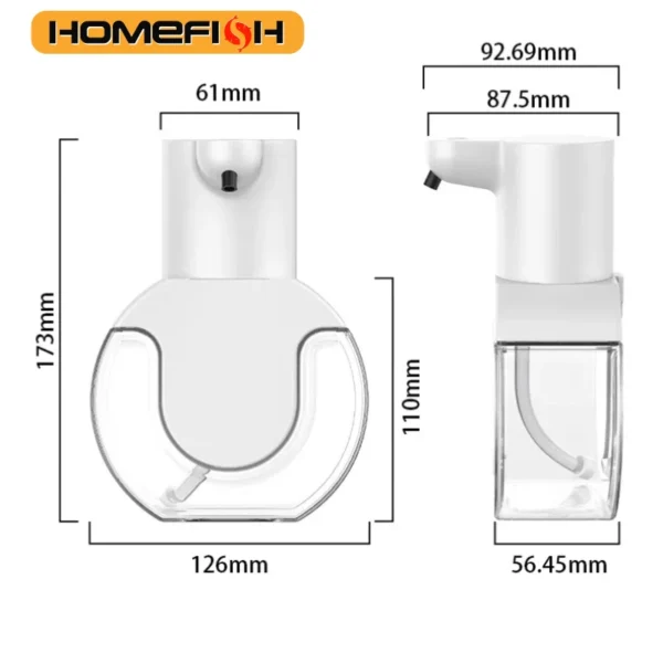 Smart Soap Dispenser 420ml Touchless Motion Sensor Washing Hand Device Wall-Mounted Liquid Soap Dispenser Liquid/Foam Model - Image 6