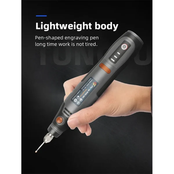 21000rpm USB Cordless Rotary Tool Dremel Mini Drill Engraving Pen Electric USB Mini Wireless Drill with Accessories DIY Set - Image 3