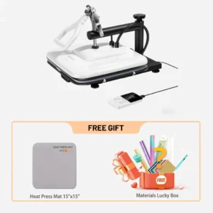1500W Manual Heat Press Machine 15x15