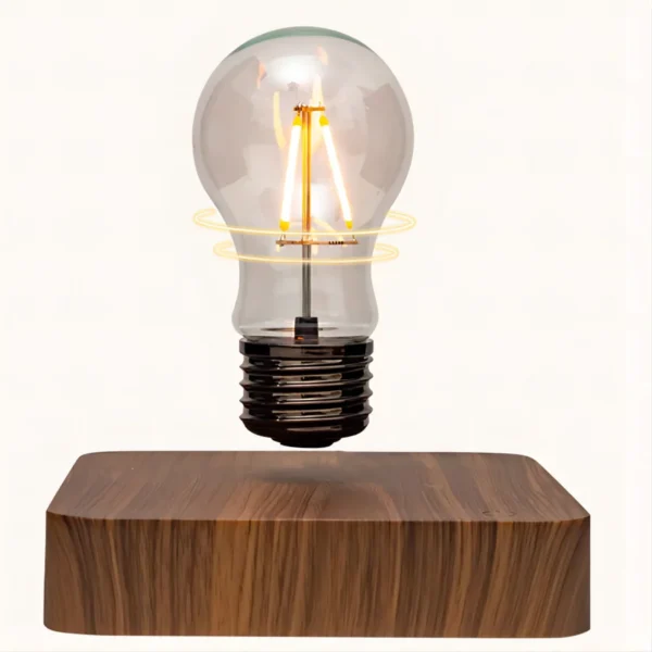 Magnetic Levitation Lamp Creativity Floating Glass LED Bulb Home Office Desk Decoration Birthday Gift Table Novelty Night Light - Image 2