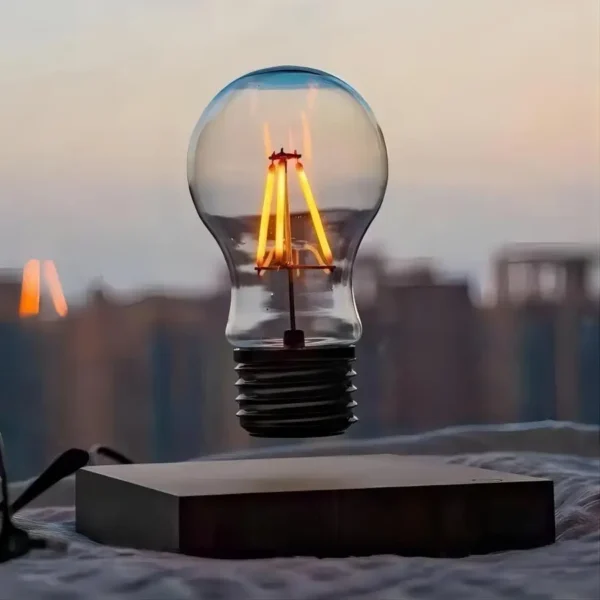 Magnetic Levitation Lamp Creativity Floating Glass LED Bulb Home Office Desk Decoration Birthday Gift Table Novelty Night Light - Image 3