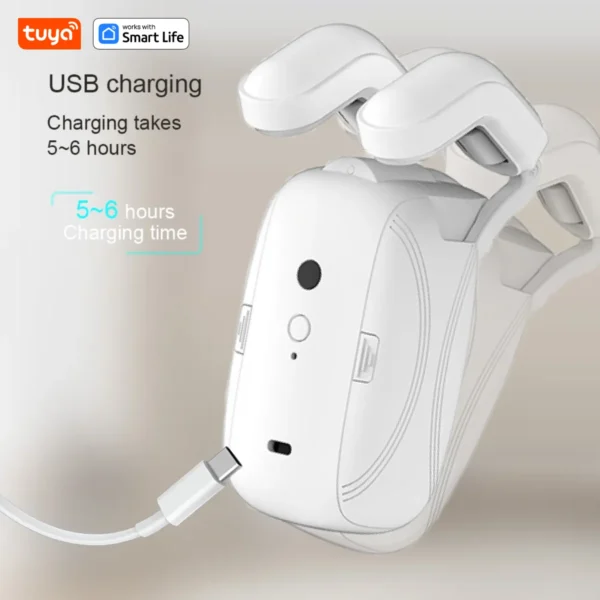 1PCS Tuya Smart Curtain Robot, Roman Rod Track, APP Control,Single/Double (Works With Tuya Gateway For Remote Control） - Image 3