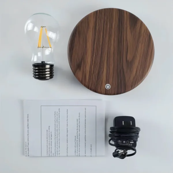 Magnetic Levitation Lamp Creativity Floating Glass LED Bulb Home Office Desk Decoration Birthday Gift Table Novelty Night Light - Image 6