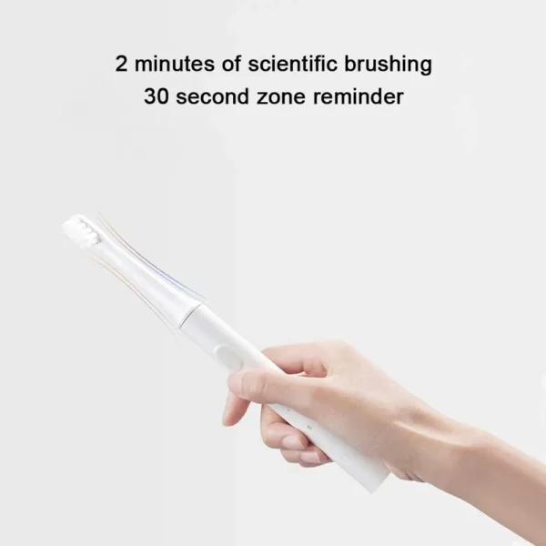 XIAOMI MIJIA T100 Sonic Electric Toothbrush Cordless USB Rechargeable Toothbrushes Waterproof Ultrasonic Automatic Tooth Brush - Image 4