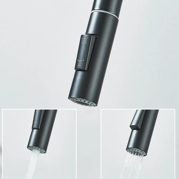 Smart Touch Sensor Kitchen Faucets Sensitive Smart Touch Control Faucet Mixer Tap Pull Out 360 Rotation Sensor Faucets - Image 4