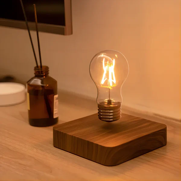 Magnetic Levitation Lamp Creativity Floating Glass LED Bulb Home Office Desk Decoration Birthday Gift Table Novelty Night Light - Image 4