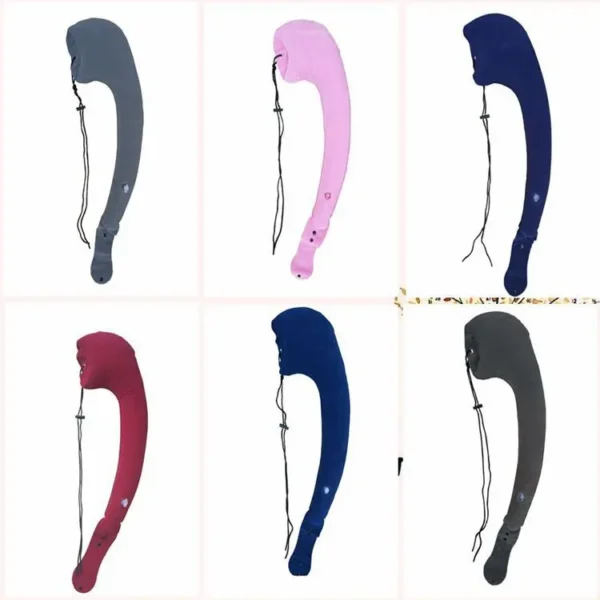 Travel Pillow Sleeping Artifact Sitting in Cars, Planes, High Speed Trains Side Sleeping Neck Pillow Inflatable Pillow - Image 6