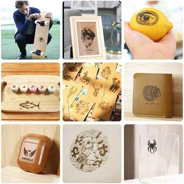 Laser LaserPecker 1 Pro Portable Mini Laser Engraving Machine Compact DIY Laser Engraver - Image 6