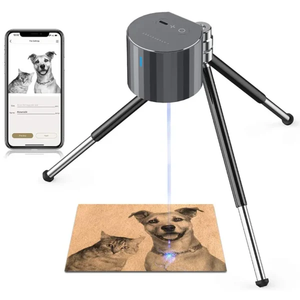 Laser LaserPecker 1 Pro Portable Mini Laser Engraving Machine Compact DIY Laser Engraver - Image 3
