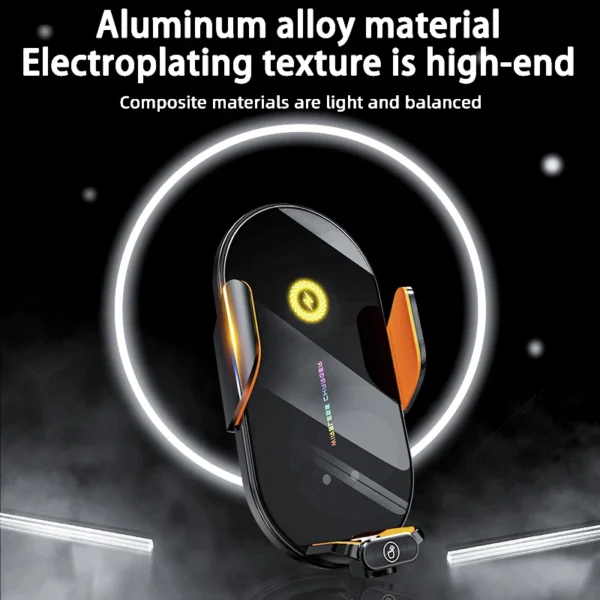 Car Wireless Phone Holder Stand 66W Fast Charging Station Charger Auto Infrared Induction for iPhone 15 14 13 12 Samsung Xiaomi - Image 5