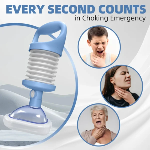 Anti Choking Automatic Device Life Saving Suction Emergency Anti Asphyxia Mask First Aid Kit Adults & Children Home Rescue ﻿ - Image 2