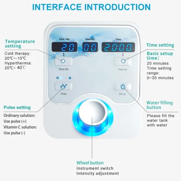 2025 NEW Dcool Portable Cool + Hot + EMS For Skin Tightening Anti Puffiness Facial Electroporation Machine Beauty Device - Image 5