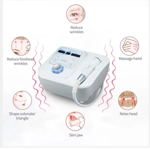 2025 NEW Dcool Portable Cool + Hot + EMS For Skin Tightening Anti Puffiness Facial Electroporation Machine Beauty Device - Image 4