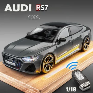 Simulation 1:18 AUDI RS7 Sportback Alloy Car Model Children Toy Vehicle Collectibles Miniature Voiture Home Decor Birthday Gift
